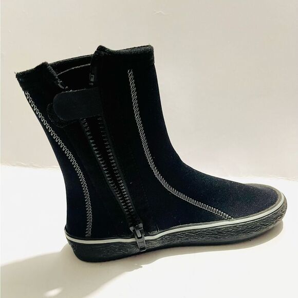 H2O Dissey Scuba Diving Boots unisex supra zippered neoprene black women’s 7 - Picture 5 of 7